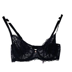 Savage x Fenty Womens‎ Lace Underwire Bra Adjustable Straps & Hook Closure 34C